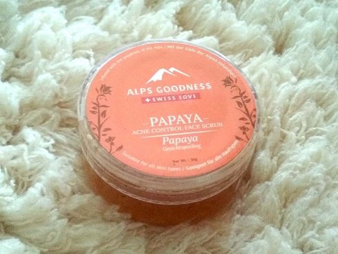 Alps Goodness Face Papaya Gel Scrub