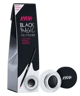Nykaa Black Magic Gel Eyeliner - Jet Black
