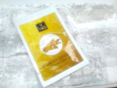 Good Vibes Korean Ginseng Nourishing Sheet Mask