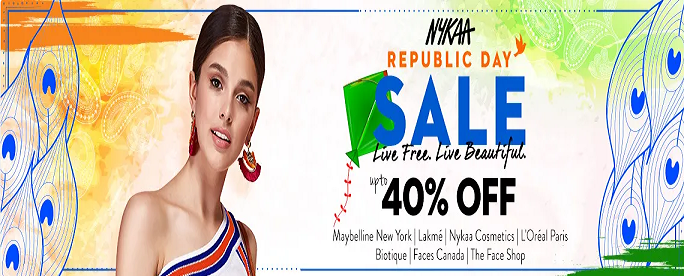 Nykaa Republic Day Sale 2020